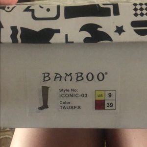 Size 9, Brown, Talk Boots